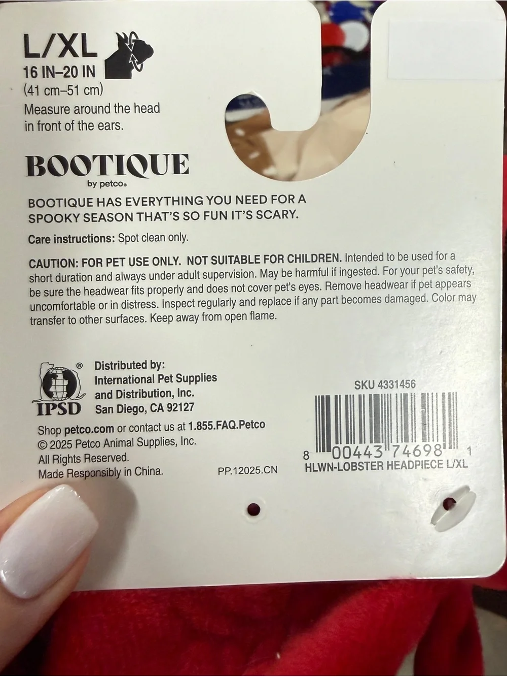 Petco soft plush